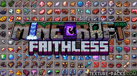 Faithless texture pack - The Faithless texture pack is the prettiest of our texture packs today, as it deliberately focuses on the RPG genre. In many ways, it does not offer much of what was described above for the individual game modes, but for games that have long preparation periods, it is very pleasing to the eyes.